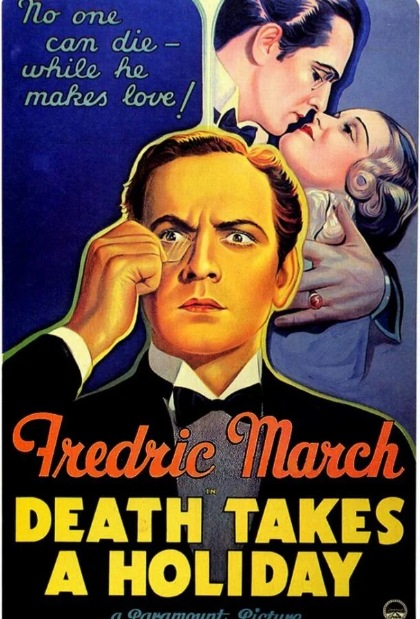 Постер к Смерть берёт выходной (1934)
